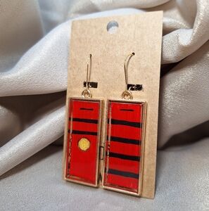 Hand painted earrings